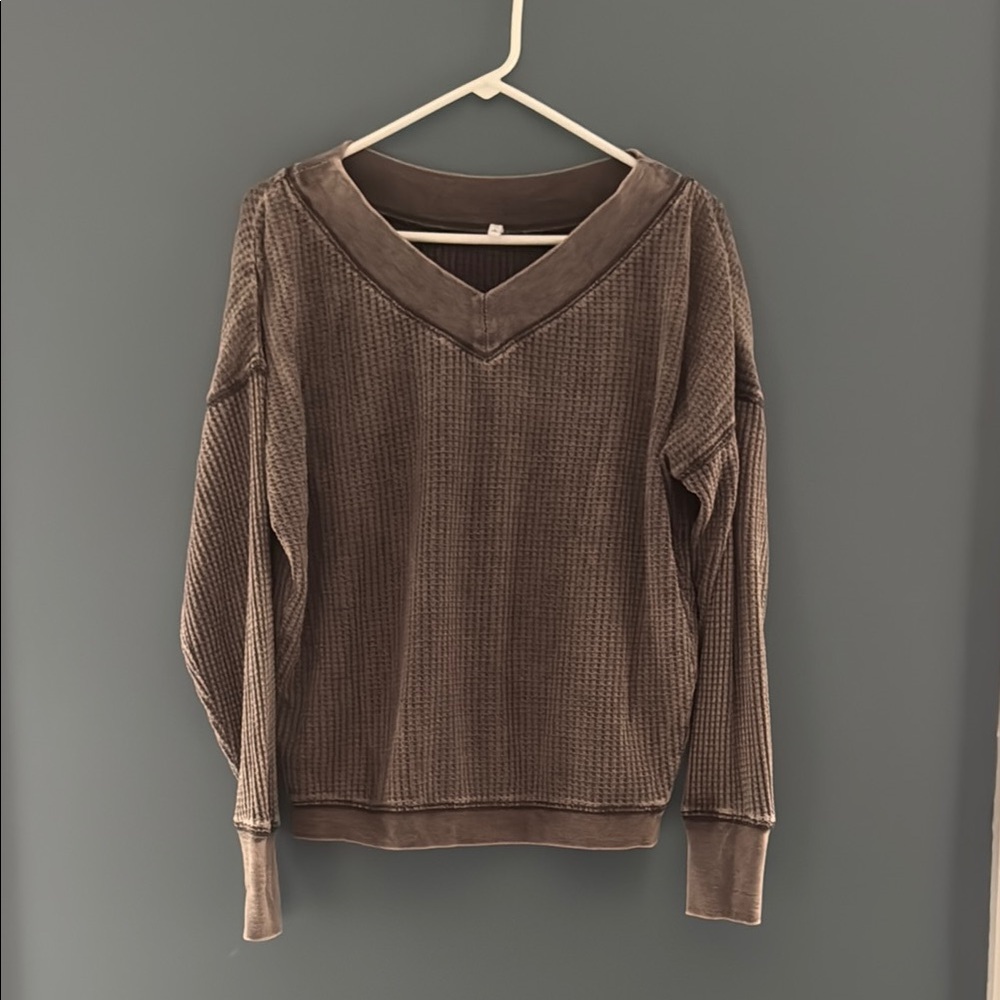 Z Supply Waffle Knit Top